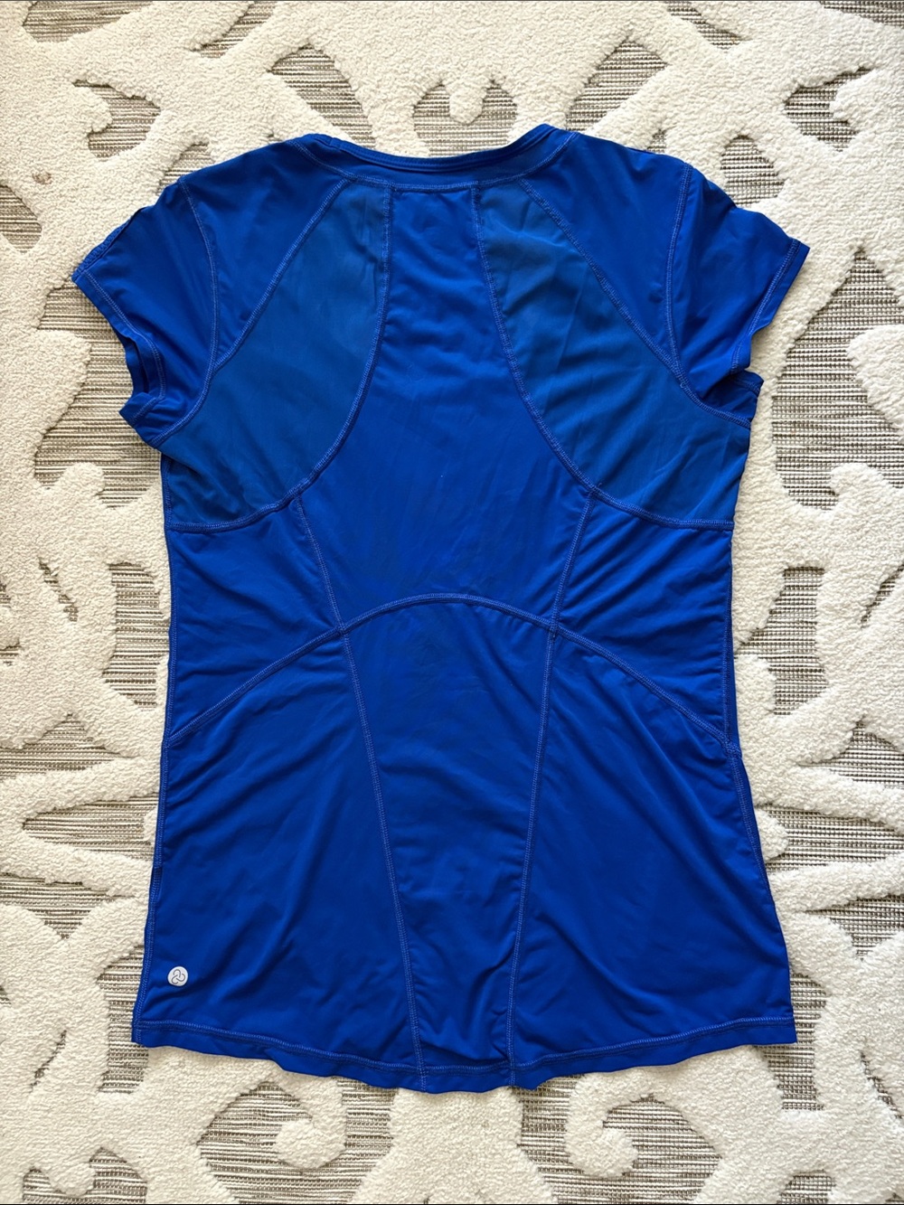 Zella Royal Blue Short Sleeve Performance Tee - Picture 3 of 5